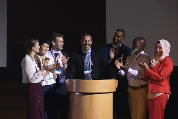International Professional Colleague Speech